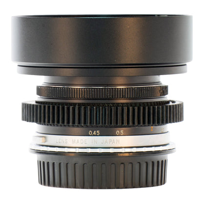 Olympus OM F. Zuiko Auto-S 50mm F1.8 Cine Mod w/ Anamorphic Bokeh | Canon EF! - TerPhoto Store