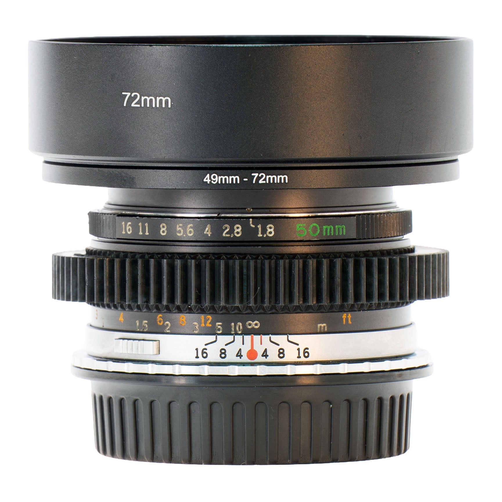 Olympus OM F. Zuiko Auto-S 50mm F1.8 Cine Mod w/ Anamorphic Bokeh | Canon EF! - TerPhoto Store