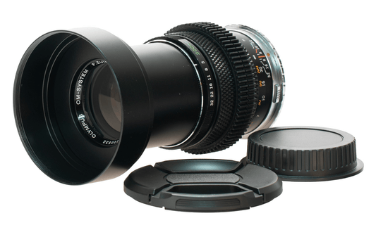 Olympus OM F. Zuiko Auto-T 200mm F5 Cine Mod w/ Anamorphic Bokeh & Flare | Canon - TerPhoto Store