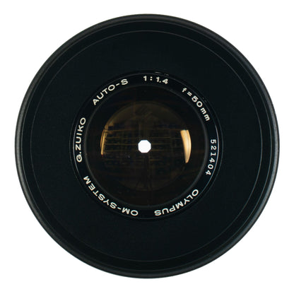 Olympus OM G. Zuiko Auto - S 50mm F1.4 Cine Mod Prime Portrait Lens | Sony E - mount - TerPhoto Store