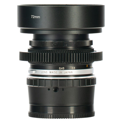 Olympus OM G. Zuiko Auto - S 50mm F1.4 Cine Mod Prime Portrait Lens | Sony E - mount - TerPhoto Store