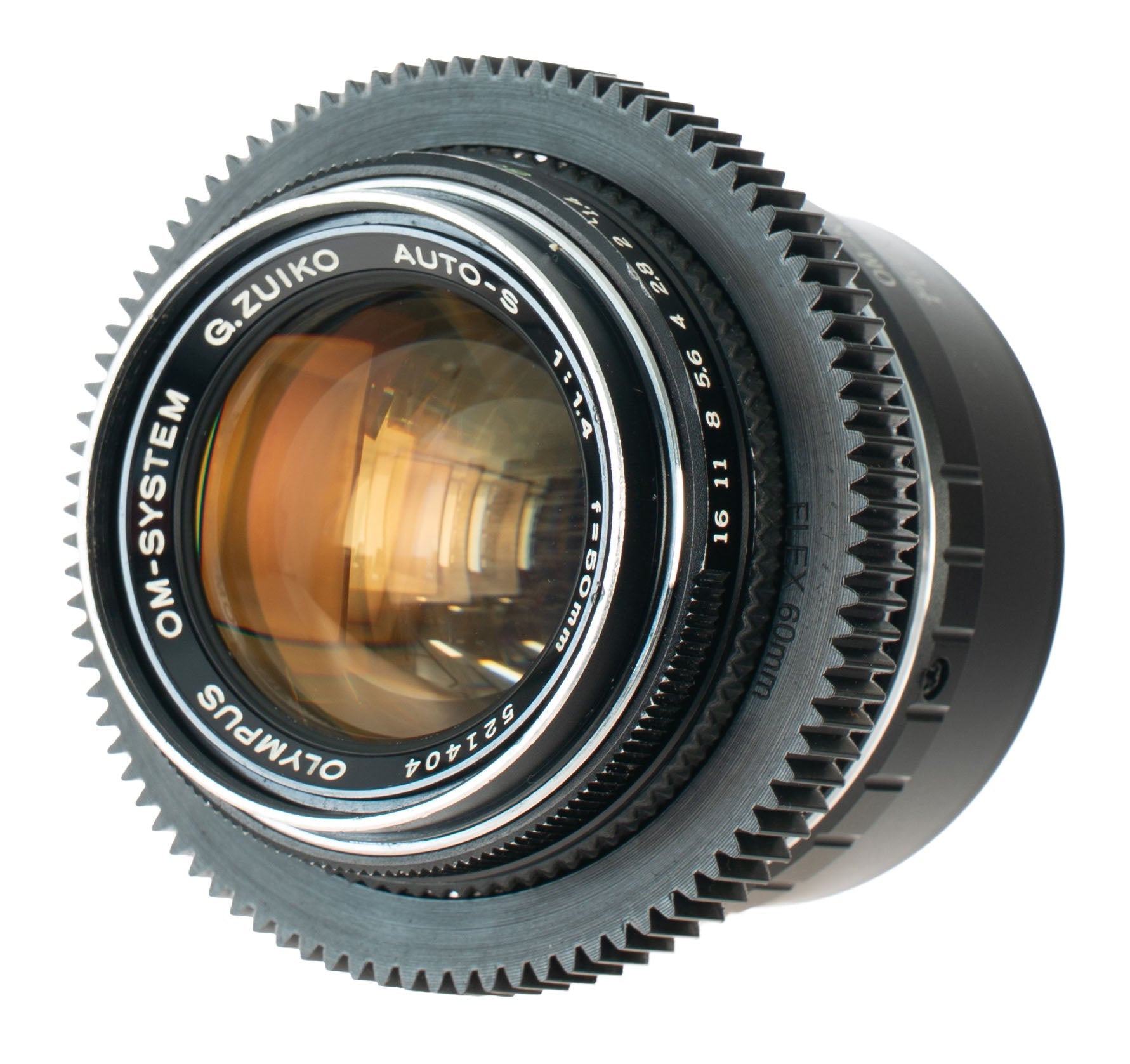 Olympus OM G. Zuiko Auto - S 50mm F1.4 Cine Mod Prime Portrait Lens | Sony E - mount - TerPhoto Store