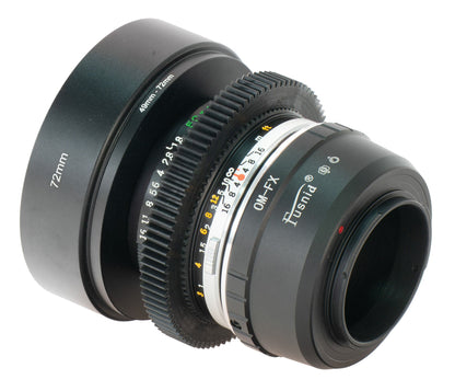 Olympus OM Zuiko MC Auto-S 50mm F1.8 w/ Orange Anamorphic Bokeh & Flare | FX! - TerPhoto Store