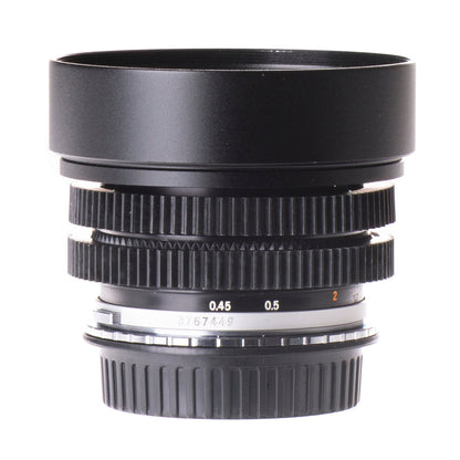 Olympus Zuiko Auto-S 50mm F1.8 Cine Mod lens w/ Anamorphic Bokeh | Canon EF! - TerPhoto Store