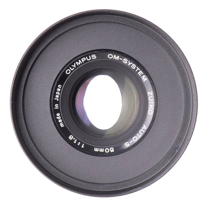 Olympus Zuiko Auto-S 50mm F1.8 Cine Mod lens w/ Anamorphic Bokeh | Canon EF! - TerPhoto Store