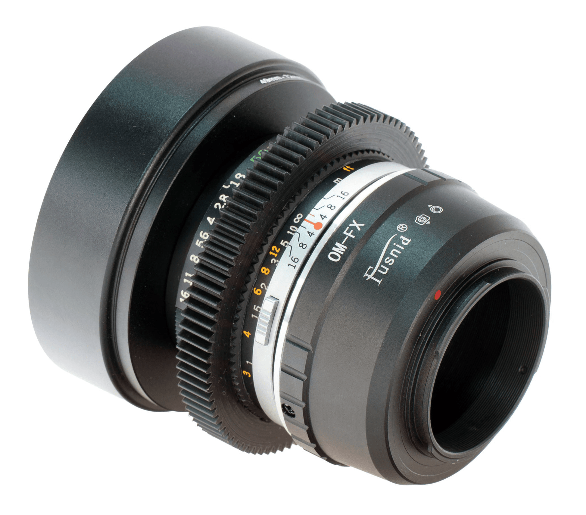 Olympus Zuiko MC Auto-S 50mm F1.8 Cine Mod Portrait Prime Lens | Fujifilm X - TerPhoto Store