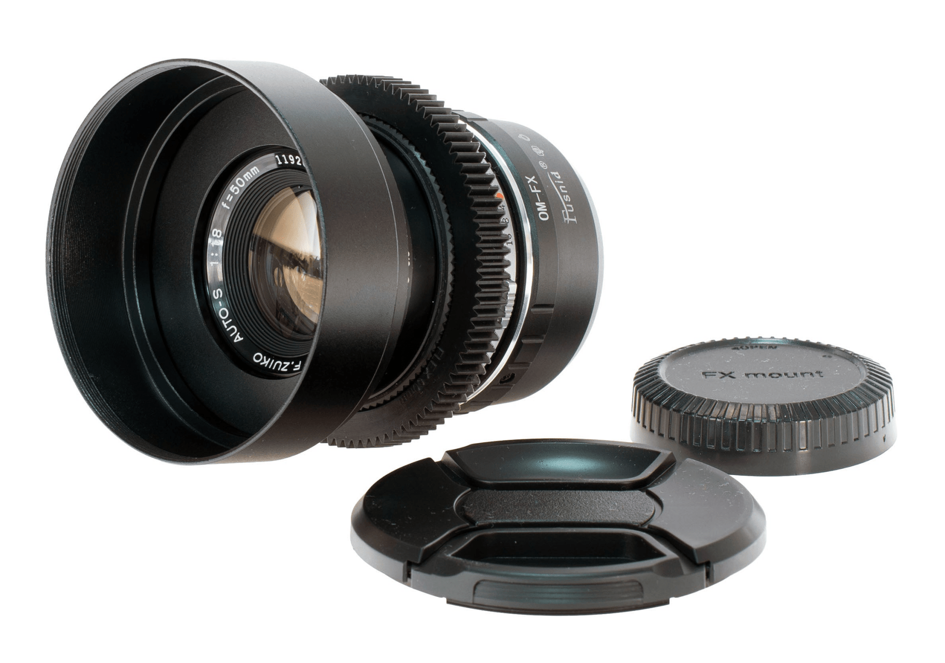 Olympus Zuiko MC Auto-S 50mm F1.8 Cine Mod Portrait Prime Lens | Fujifilm X - TerPhoto Store