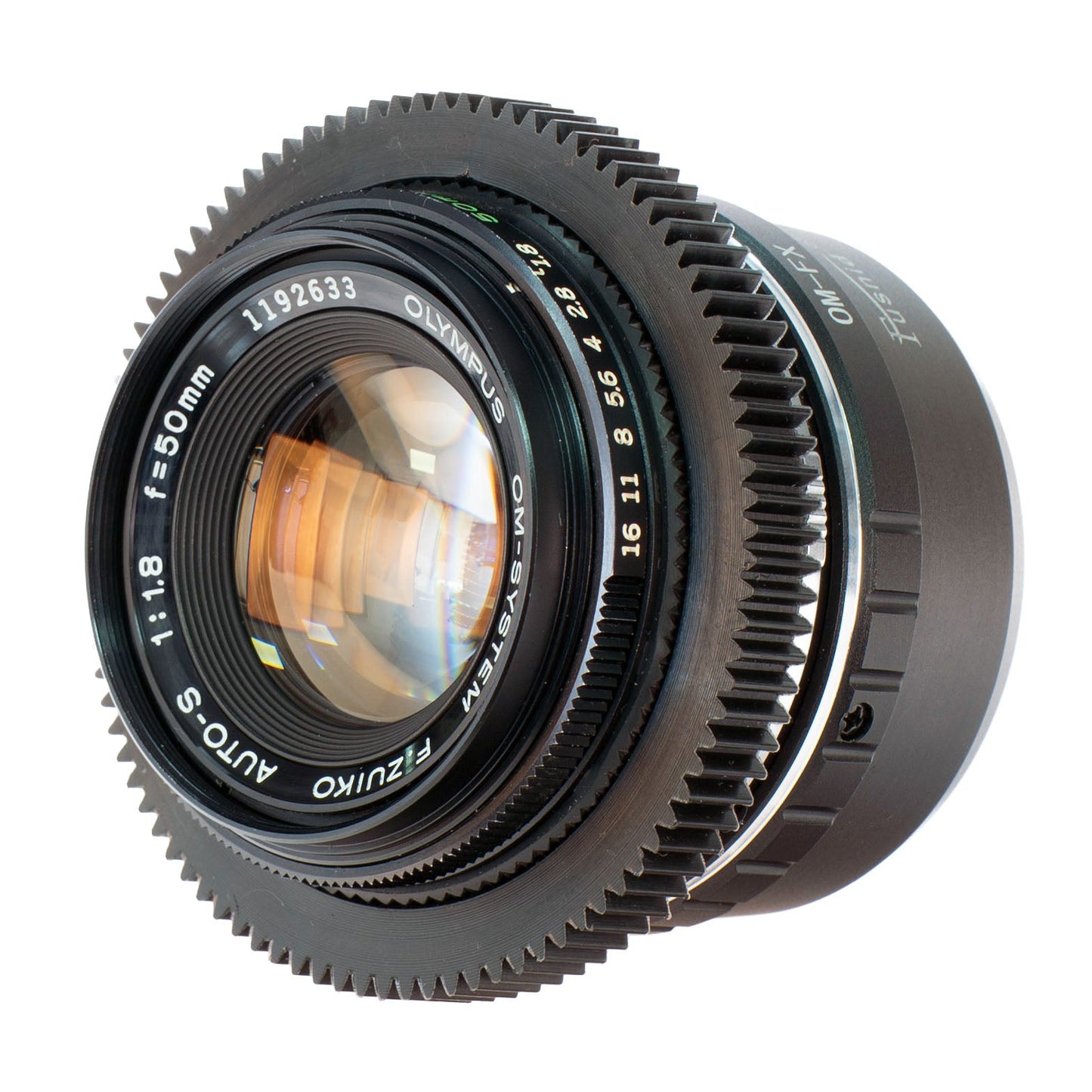 Olympus Zuiko MC Auto-S 50mm F1.8 Cine Mod Portrait Prime Lens | Fujifilm X - TerPhoto Store