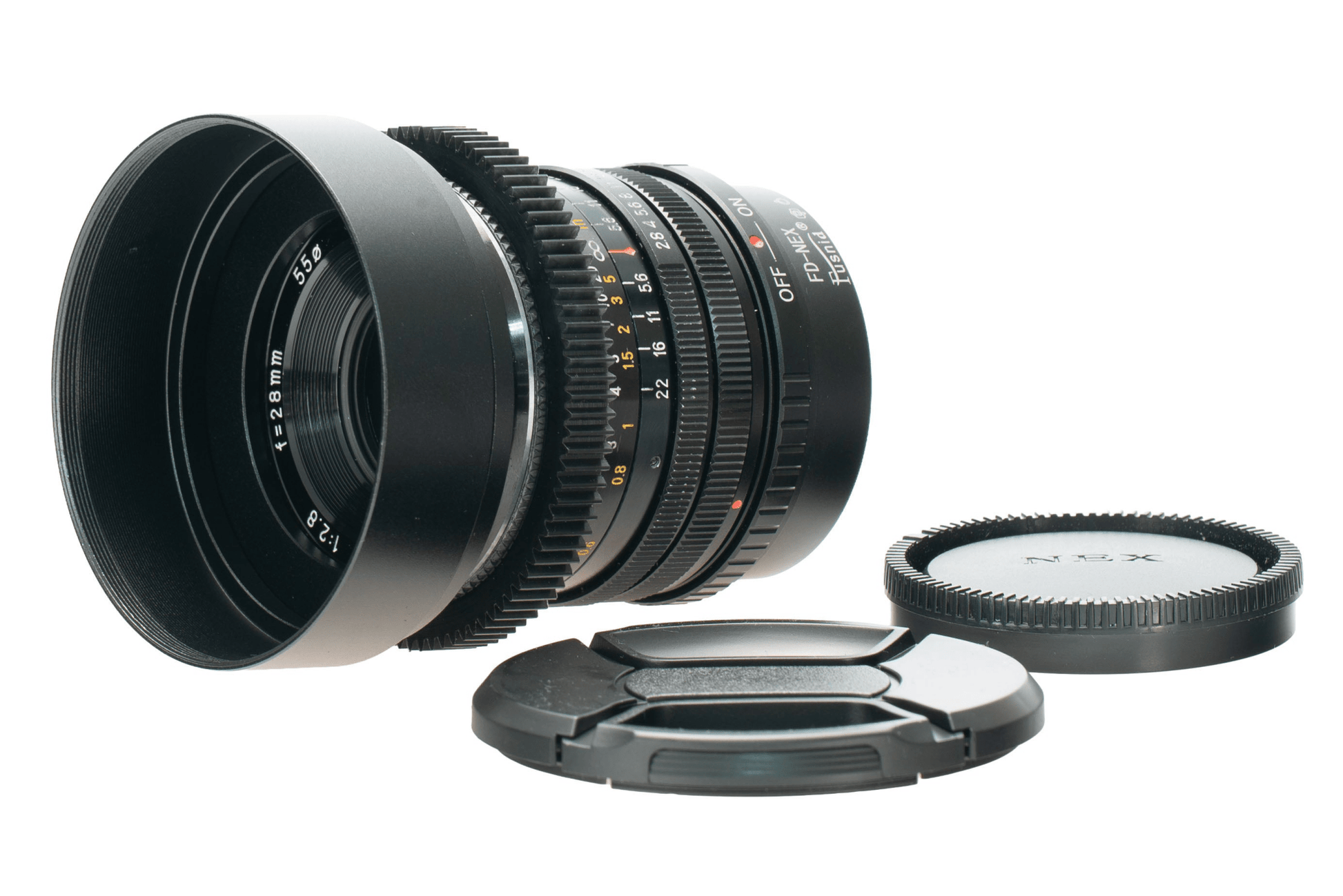 Optomax Auto 28mm F2.8 Cine Mod Prime Wide Angle Vintage Lens | Sony E-mount! - TerPhoto Store