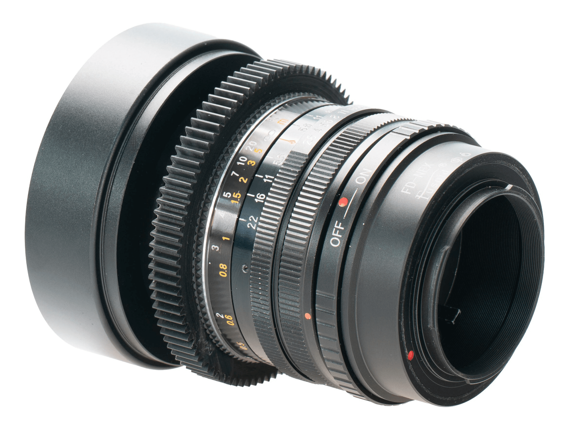 Optomax Auto 28mm F2.8 Cine Mod Prime Wide Angle Vintage Lens | Sony E-mount! - TerPhoto Store