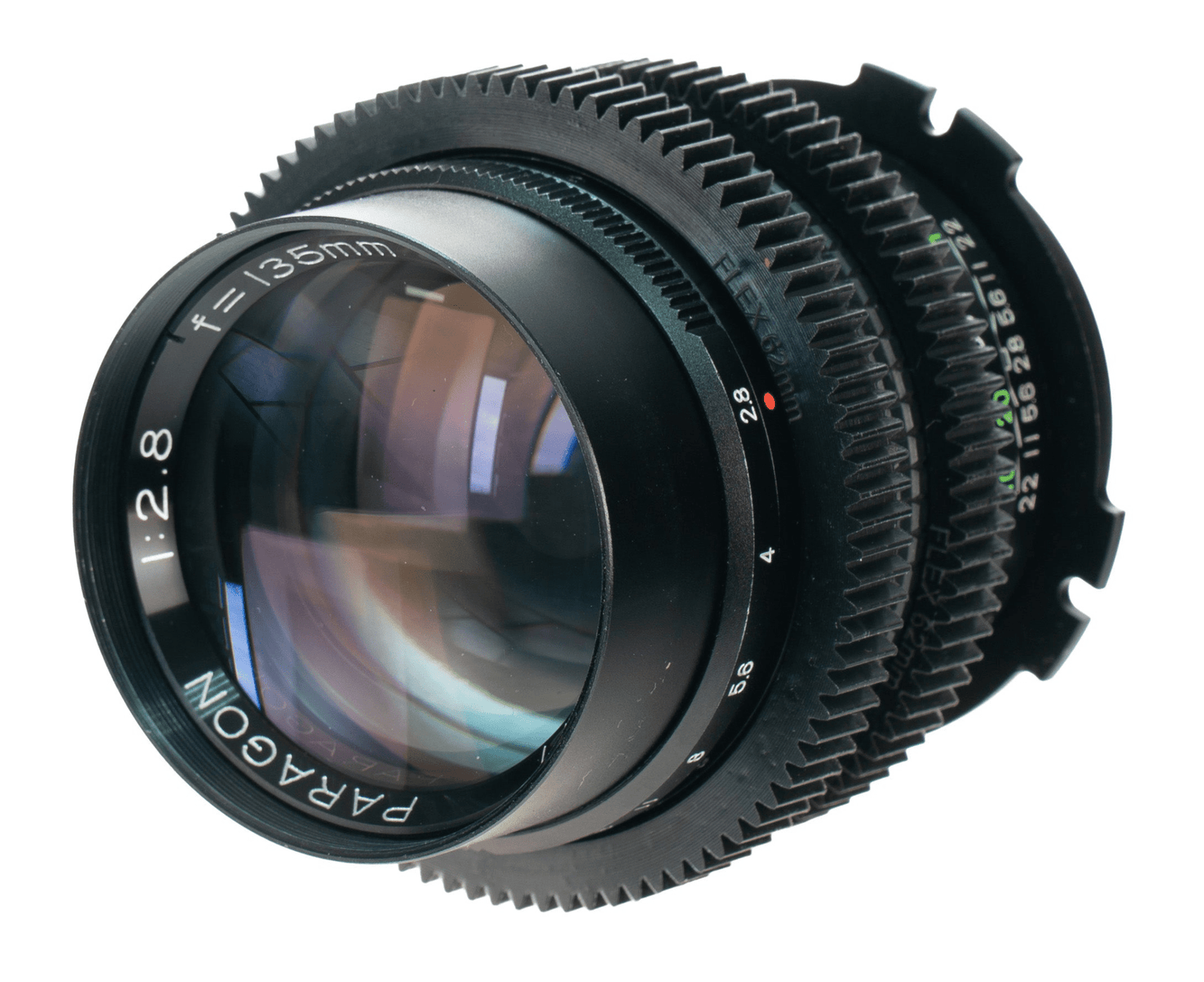 Paragon 135mm F2.8 Cine Mod Serviced Telephoto Vintage Prime Lens | Arri PL - TerPhoto Store