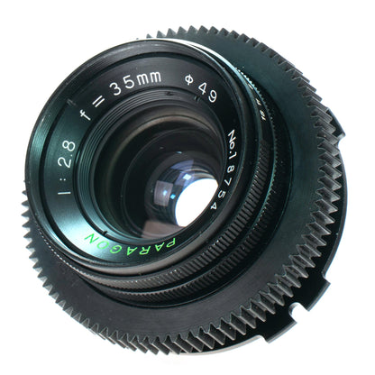 Paragon 35mm F2.8 Vintage Wide - Angle Cine Mod Prime Lens | Arri PL mount! - TerPhoto Store