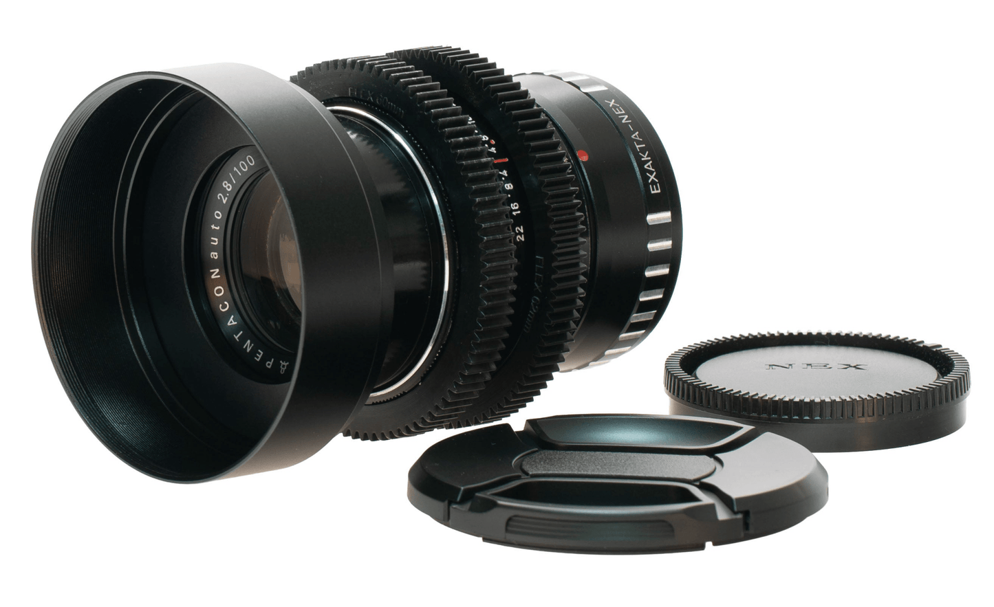 Pentacon Auto 100mm F2.8 Cine Mod Prime Portrait Telephoto Lens | Sony E-mount! - TerPhoto Store