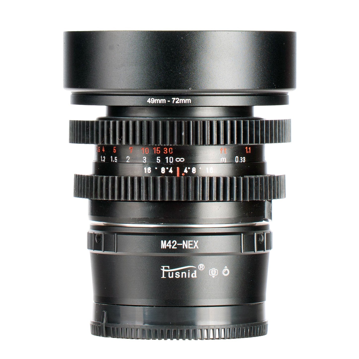 Pentacon Auto 50mm F1.8 Cine Mod German Prime Portrait Lens | Sony E - mount! - TerPhoto Store
