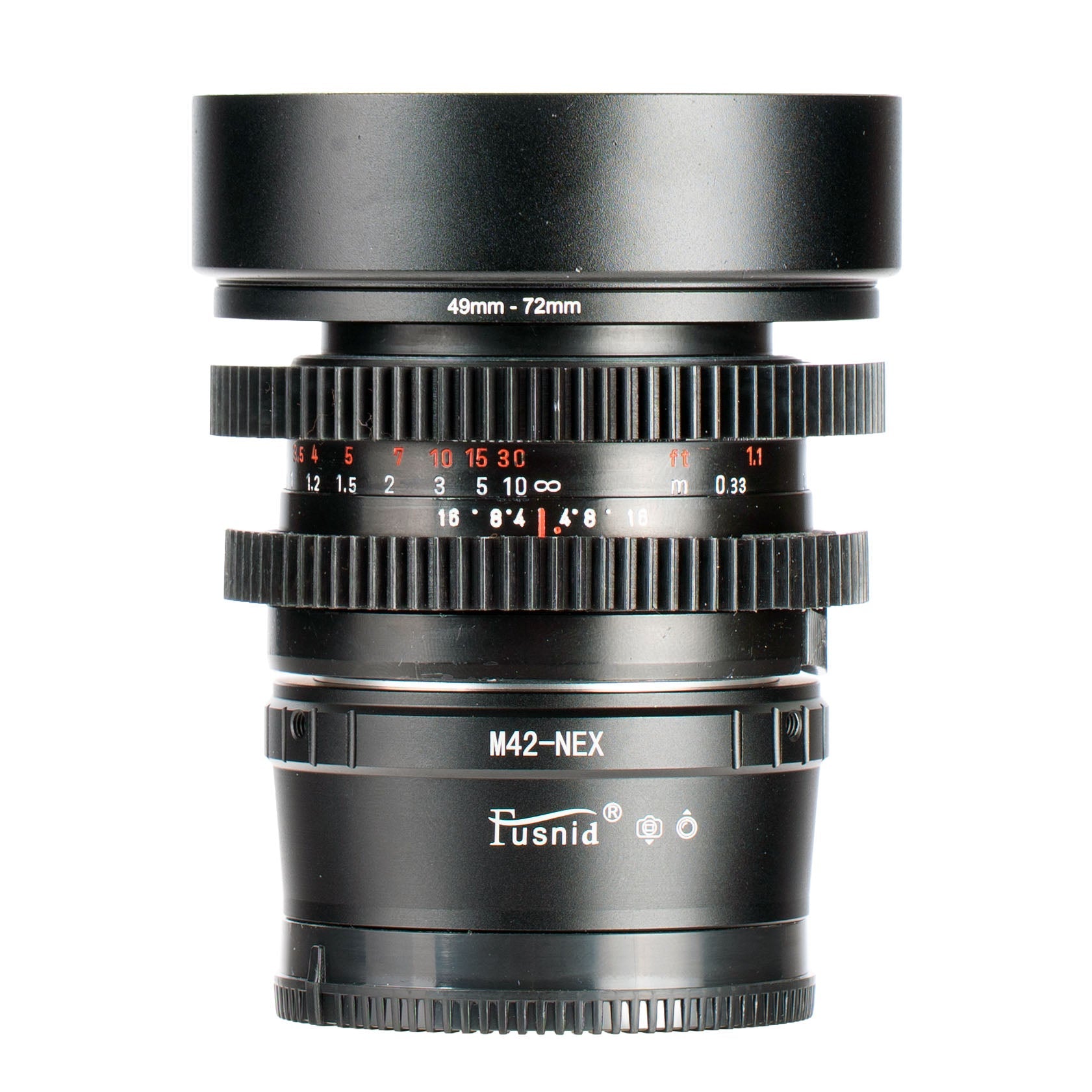 Pentacon Auto 50mm F1.8 Cine Mod German Prime Portrait Lens | Sony E - mount! - TerPhoto Store