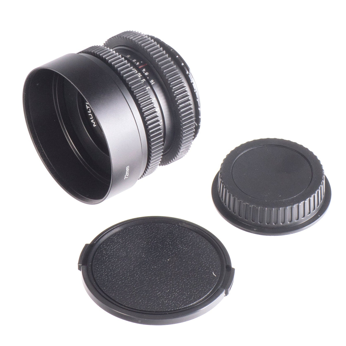 Pentacon Auto MC 50mm F1.8 Cine Mod w/ Anamorphic Bokeh EF