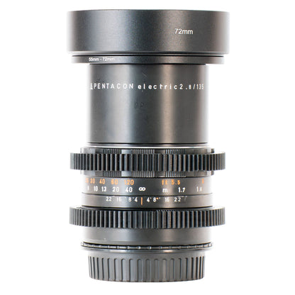 Pentacon Electric 135mm F2.8 Cine Mod Prime w/ Anamorphic Bokeh | Canon EF! - TerPhoto Store