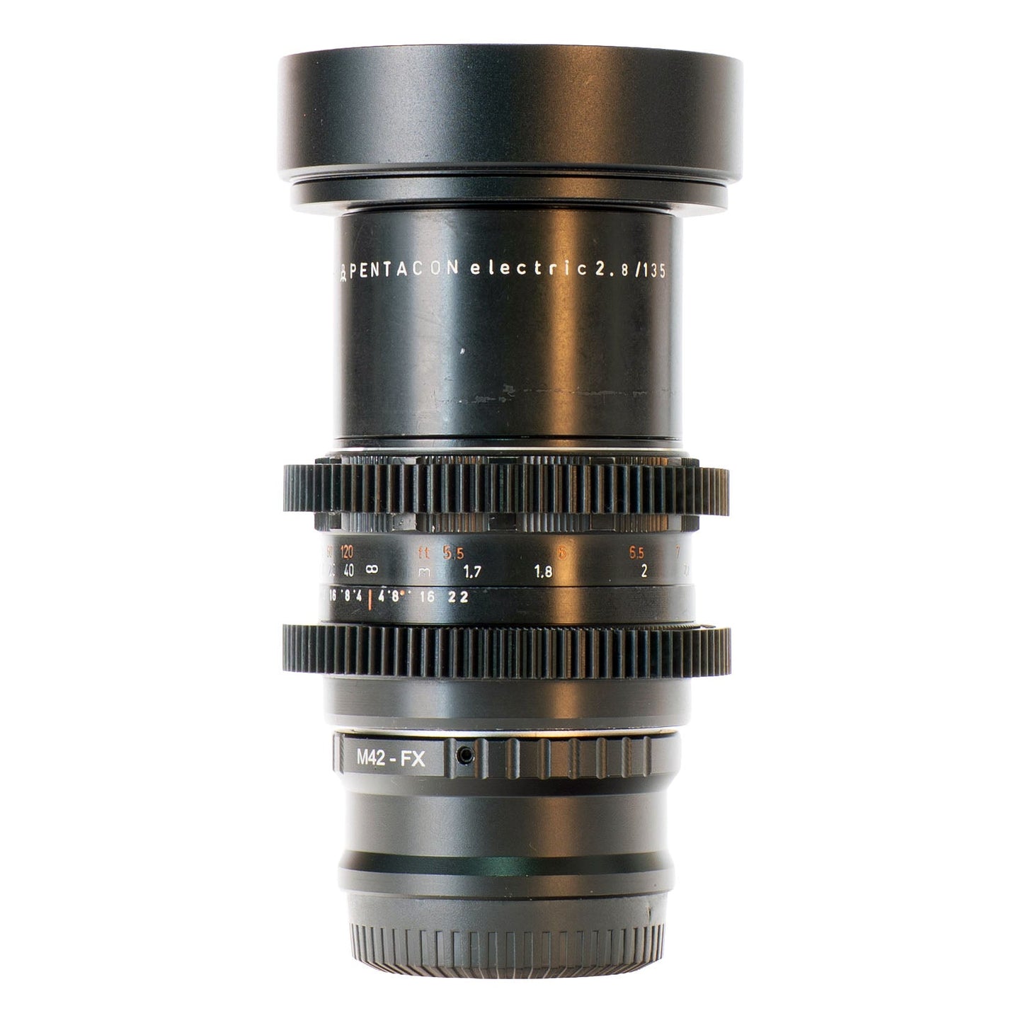 Pentacon Electric 135mm F2.8 Cine Mod Prime w/ Anamorphic Bokeh | Fujifilm X! - TerPhoto Store