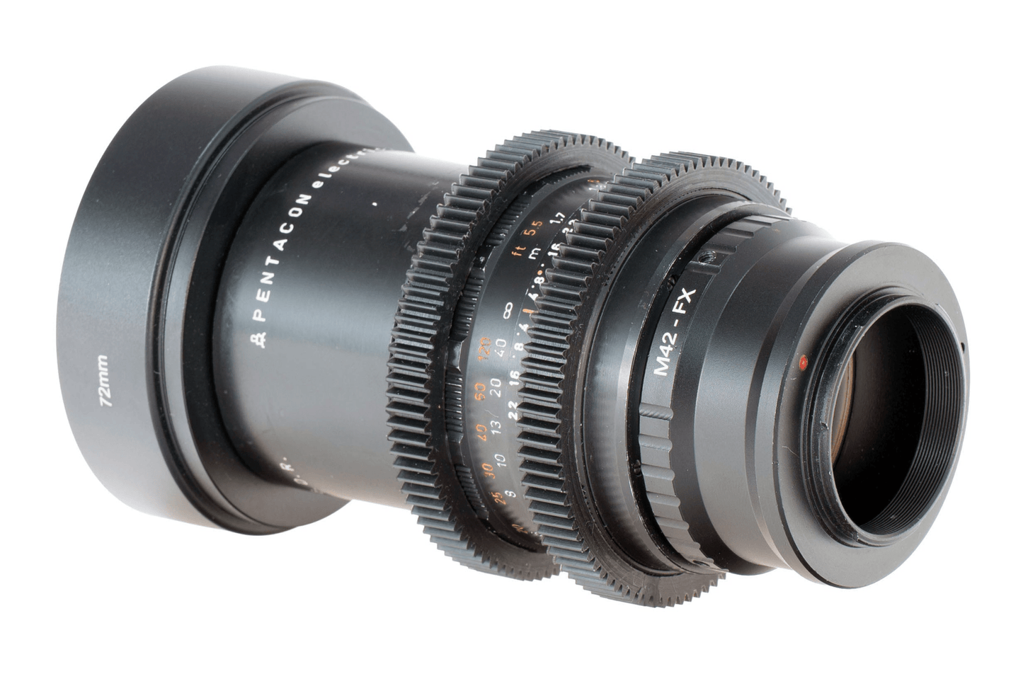 Pentacon Electric 135mm F2.8 Cine Mod Prime w/ Anamorphic Bokeh | Fujifilm X! - TerPhoto Store