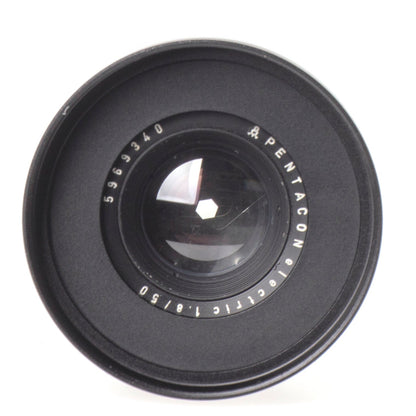 Pentacon Electric 50mm F1.8 Cine Mod Prime Portrait Lens | Canon EF mount! - TerPhoto Store