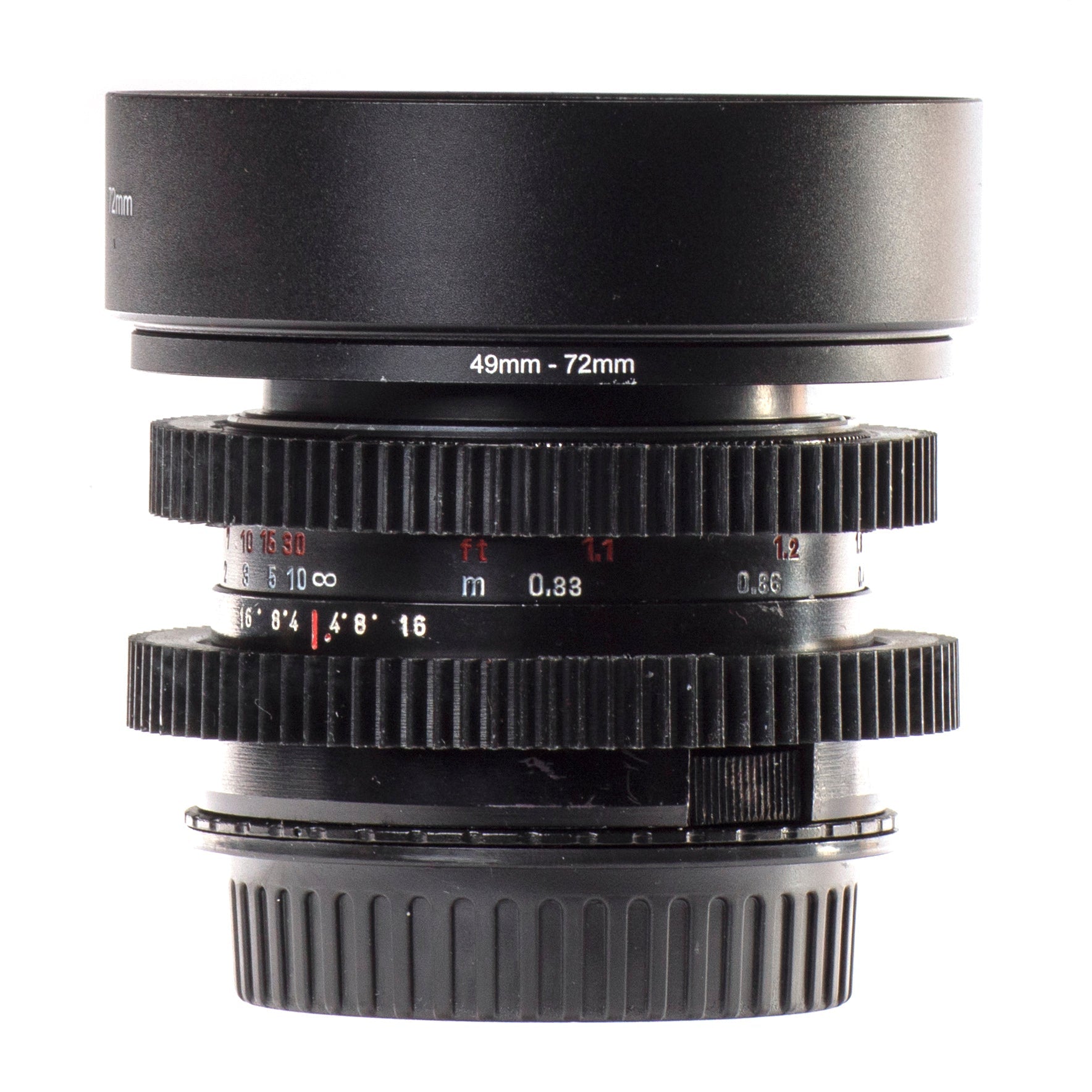 Pentacon Electric 50mm F1.8 Cine Mod Prime Portrait Lens | Canon EF mount! - TerPhoto Store