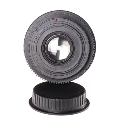 Pentacon Electric 50mm F1.8 Cine Mod Prime Portrait Lens | Canon EF mount! - TerPhoto Store