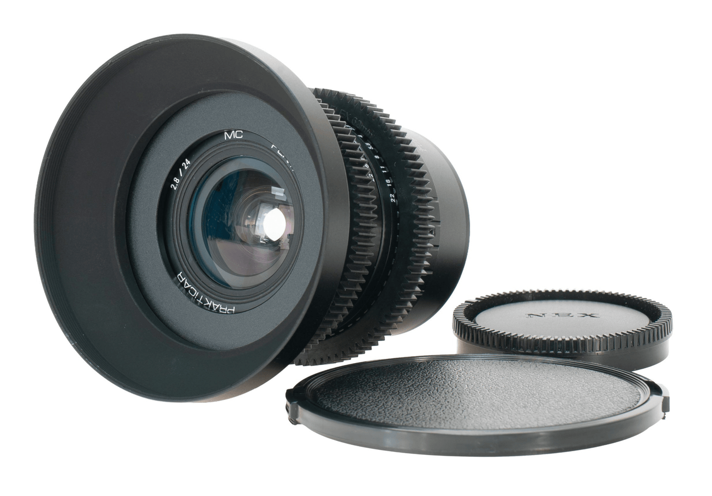Pentacon MC Prakticar 24mm F2.8 Cine Mod Wide Angle Lens | Sony E-mount! - TerPhoto Store