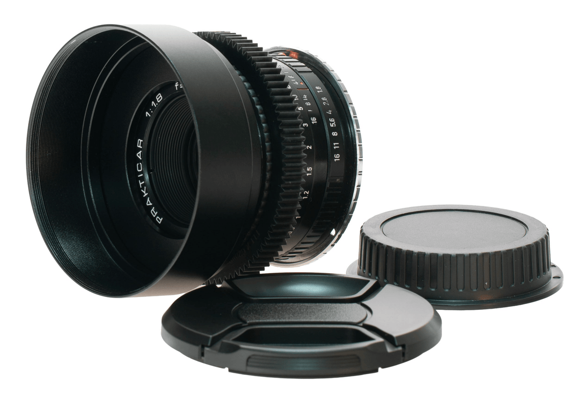 Pentacon MC Prakticar 50mm F1.8 Cine Mod Prime w/ Anamorphic Bokeh | Canon EF! - TerPhoto Store