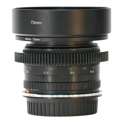 Pentacon MC Prakticar 50mm F1.8 Cine Mod Prime w/ Anamorphic Bokeh | Canon EF! - TerPhoto Store