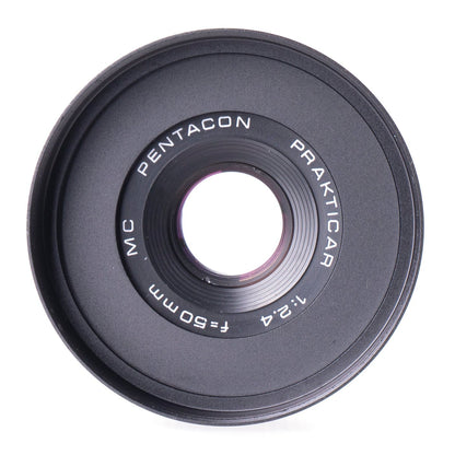 Pentacon MC Prakticar 50mm F2.4 Cine Mod Prime Portrait Lens For Canon EF Mount! - TerPhoto Store