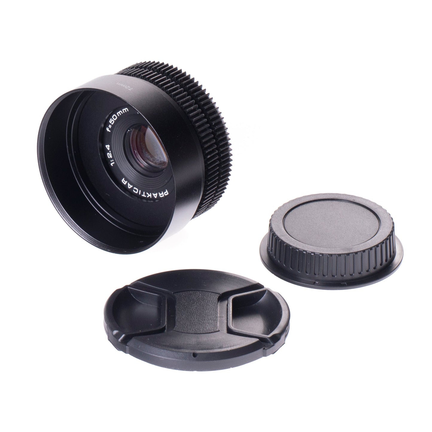 Pentacon MC Prakticar 50mm F2.4 Cine Mod Prime Portrait Lens For Canon EF Mount! - TerPhoto Store