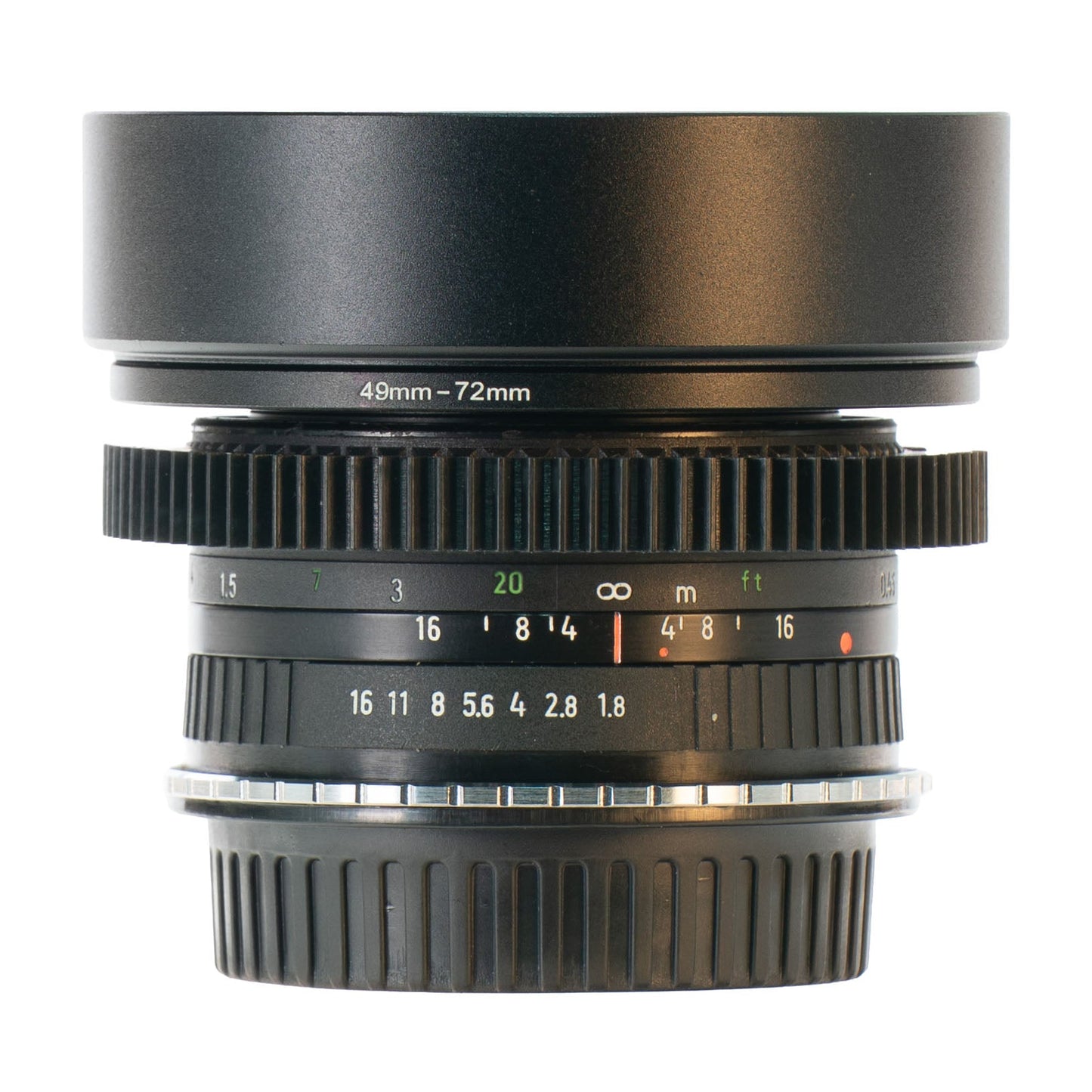 Pentacon Prakticar MC 50mm F1.8 Cine Mod Prime Portrait Lens | Canon EF! - TerPhoto Store