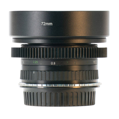 Pentacon Prakticar MC 50mm F1.8 Cine Mod Prime Portrait Lens | Canon EF! - TerPhoto Store