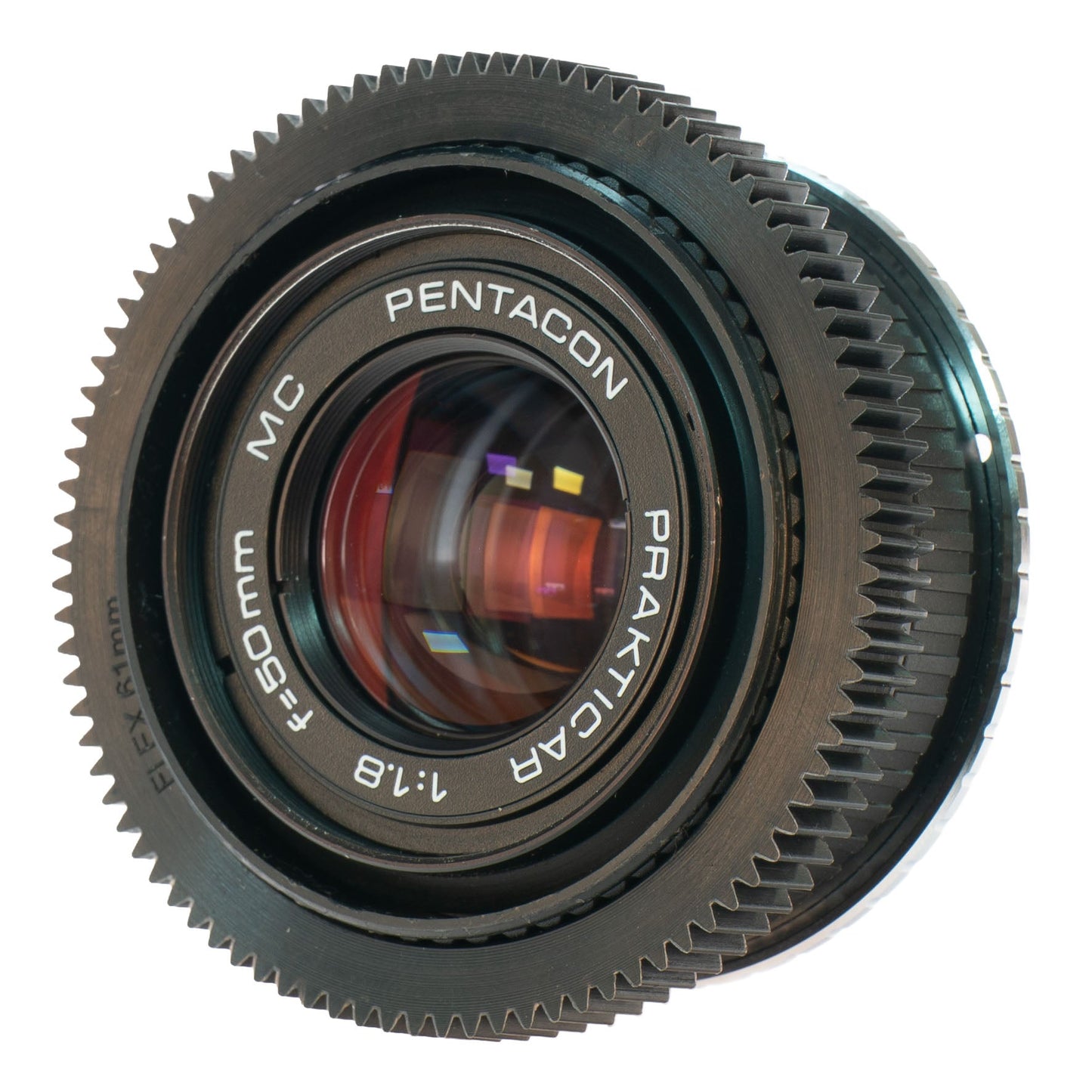 Pentacon Prakticar MC 50mm F1.8 Cine Mod Prime Portrait Lens | Canon EF! - TerPhoto Store