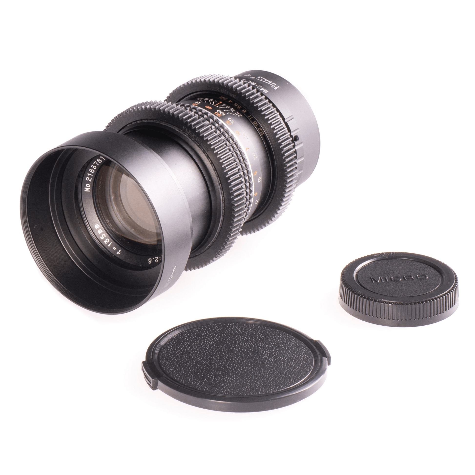 Pentor Auto 135mm F2.8 Cine Mod Prime Telephoto Lens | M4/3 Mount! - TerPhoto Store