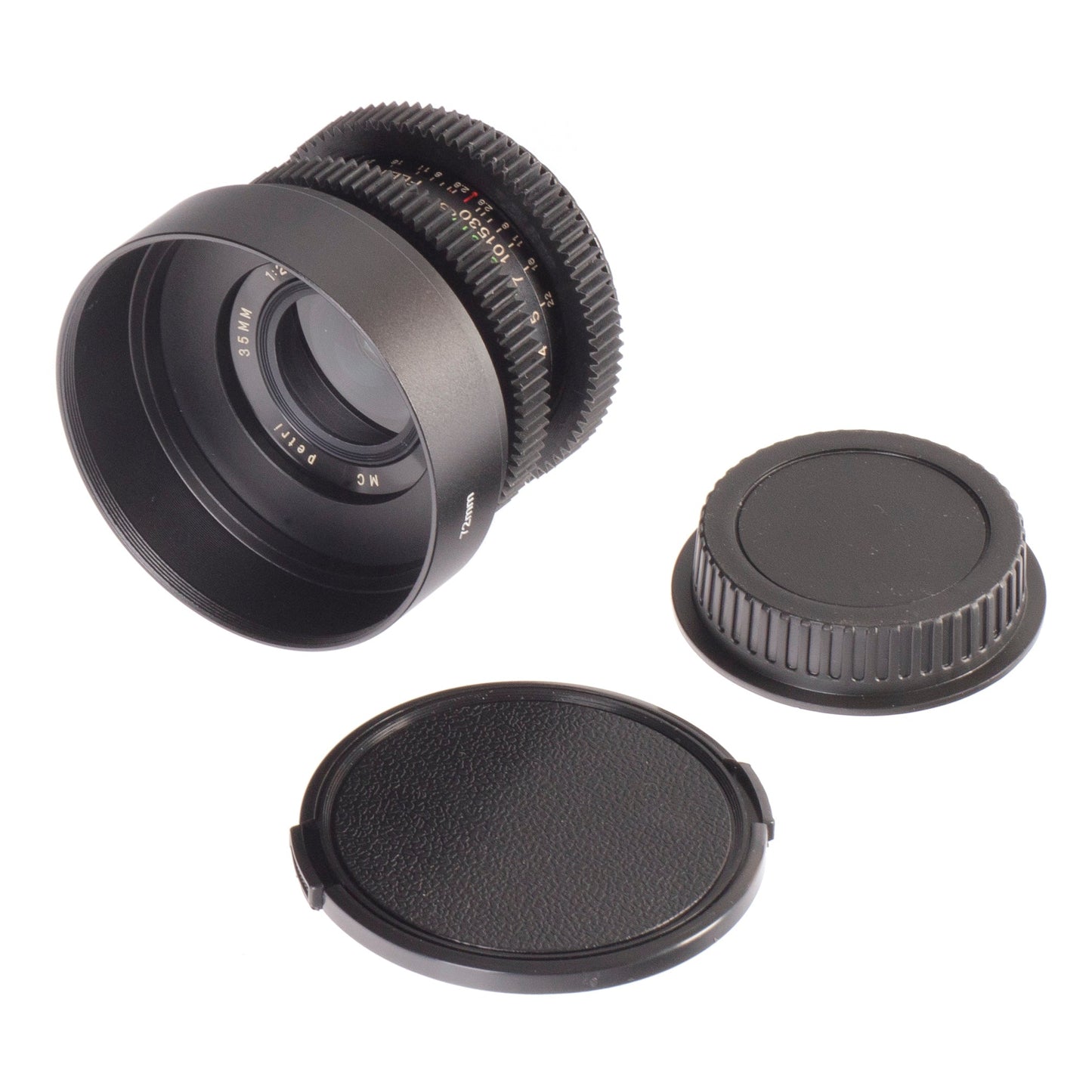 Petri MC 35mm F2.8 Cine Mod Prime Vintage Lens | Canon EF Mount! - TerPhoto Store