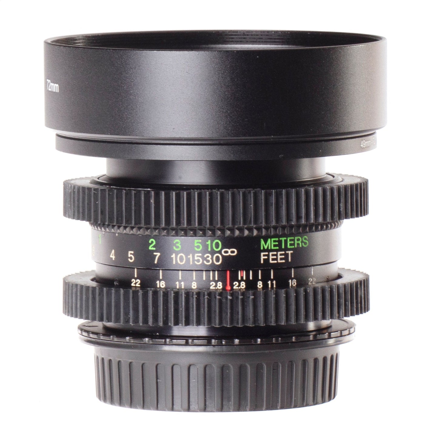 Petri MC 35mm F2.8 Cine Mod Prime Vintage Lens | Canon EF Mount! - TerPhoto Store