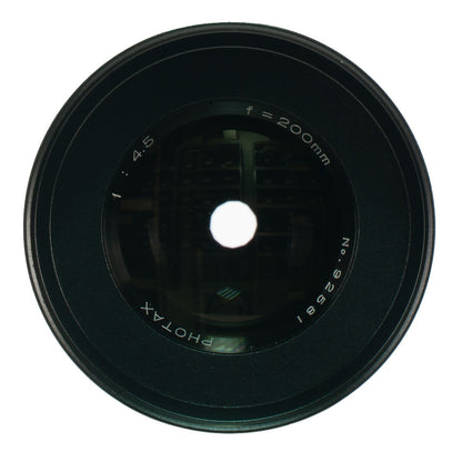 Photax 200mm F4.5 Cine Mod Serviced Telephoto Vintage Prime Lens | Arri PL - TerPhoto Store