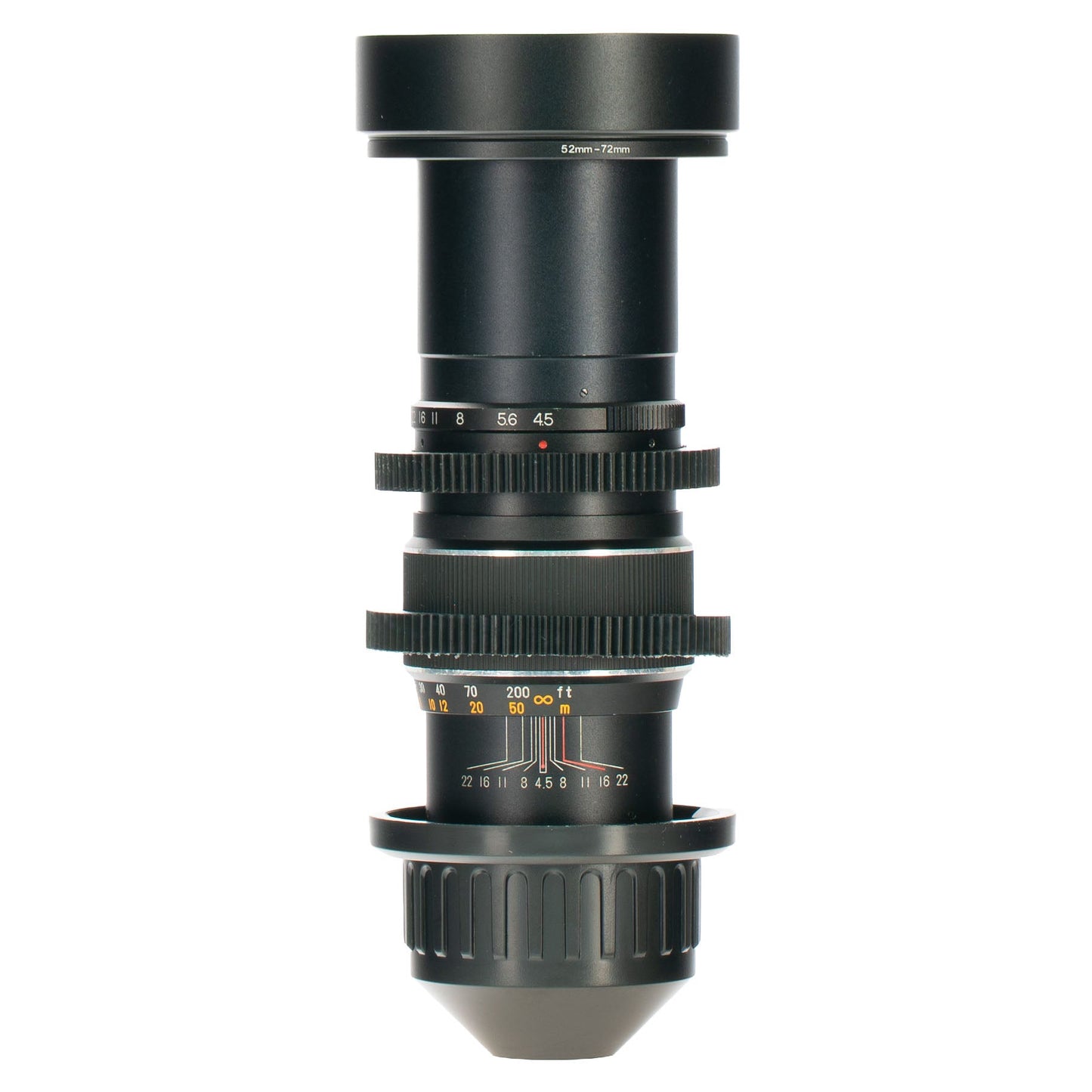 Photax 200mm F4.5 Cine Mod Serviced Telephoto Vintage Prime Lens | Arri PL - TerPhoto Store