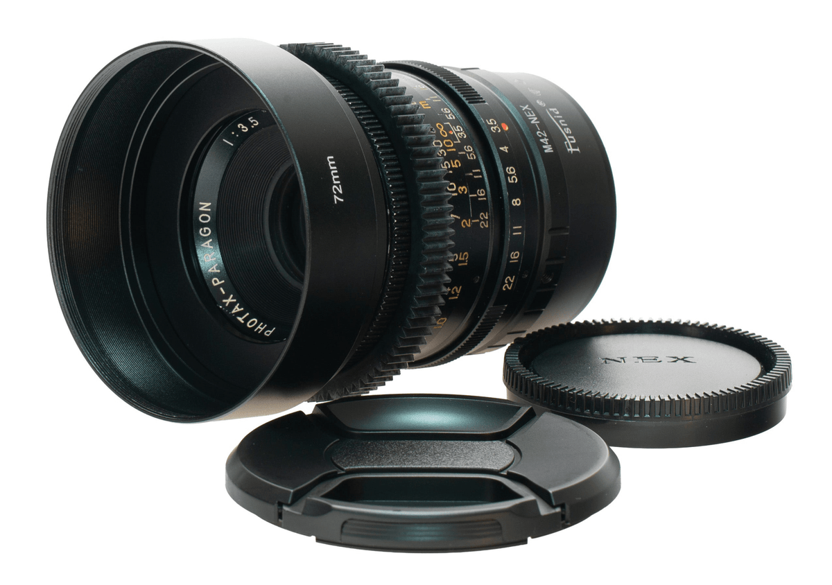 Photax-Paragon 35mm F3.5 Cine Mod Wide-Angle Prime For Filmmakers | Sony E-mount - TerPhoto Store
