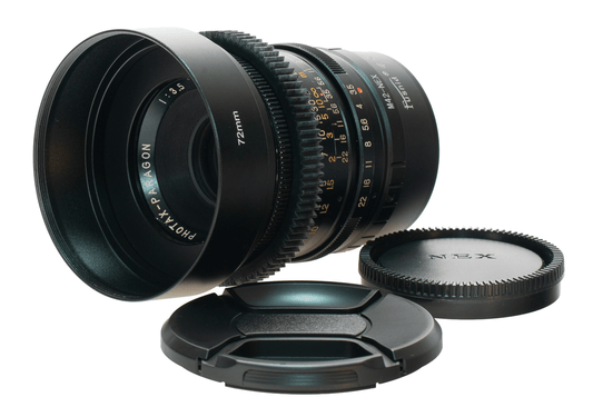 Photax-Paragon 35mm F3.5 Cine Mod Wide-Angle Prime For Filmmakers | Sony E-mount - TerPhoto Store
