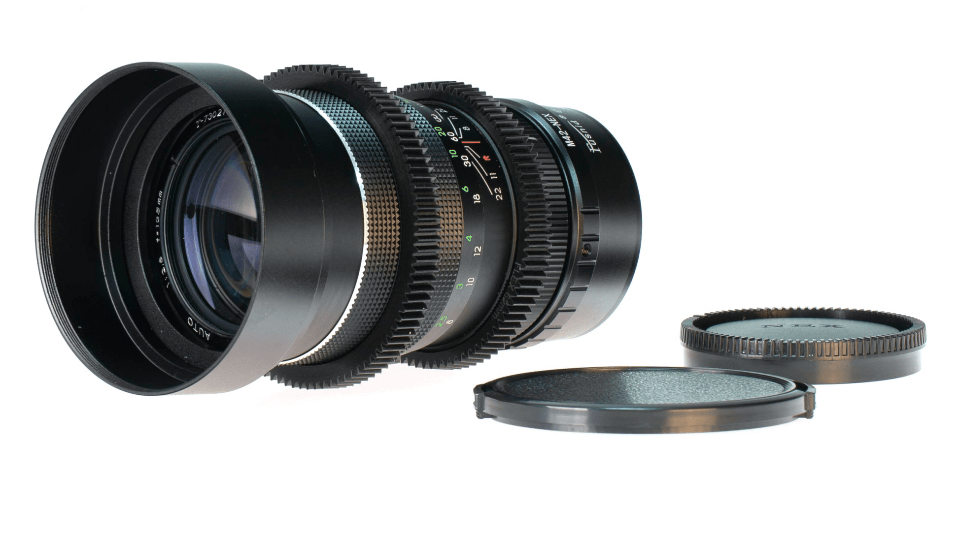 Prakticar Auto 135mm F2.8 Cine Mod Prime Telephoto Lens | Sony E - mount! - TerPhoto Store