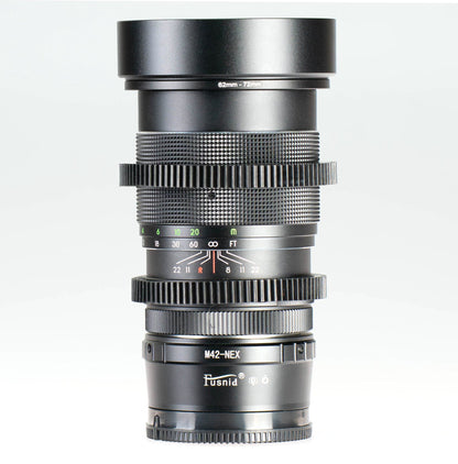 Prakticar Auto 135mm F2.8 Cine Mod Prime Telephoto Lens | Sony E - mount! - TerPhoto Store
