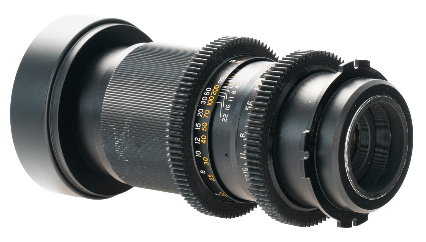Prinz Galaxy 200mm F4.5 Rare Cine Mod Prime Telephoto Lens | Arri PL! - TerPhoto Store