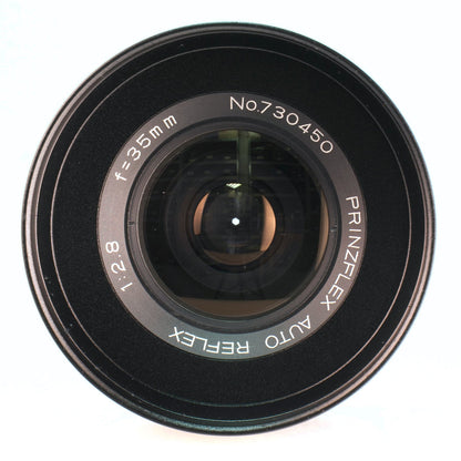 Prinzflex Auto Reflex 35mm F2.8 Cine Mod Prime Wide Lens | Fujifilm X mount! - TerPhoto Store