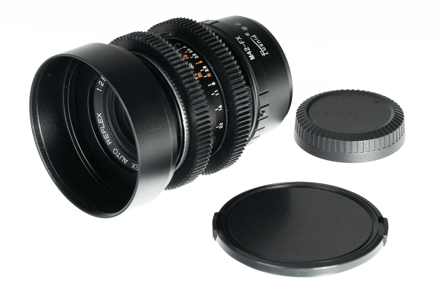 Prinzflex Auto Reflex 35mm F2.8 Cine Mod Prime Wide Lens | Fujifilm X mount! - TerPhoto Store