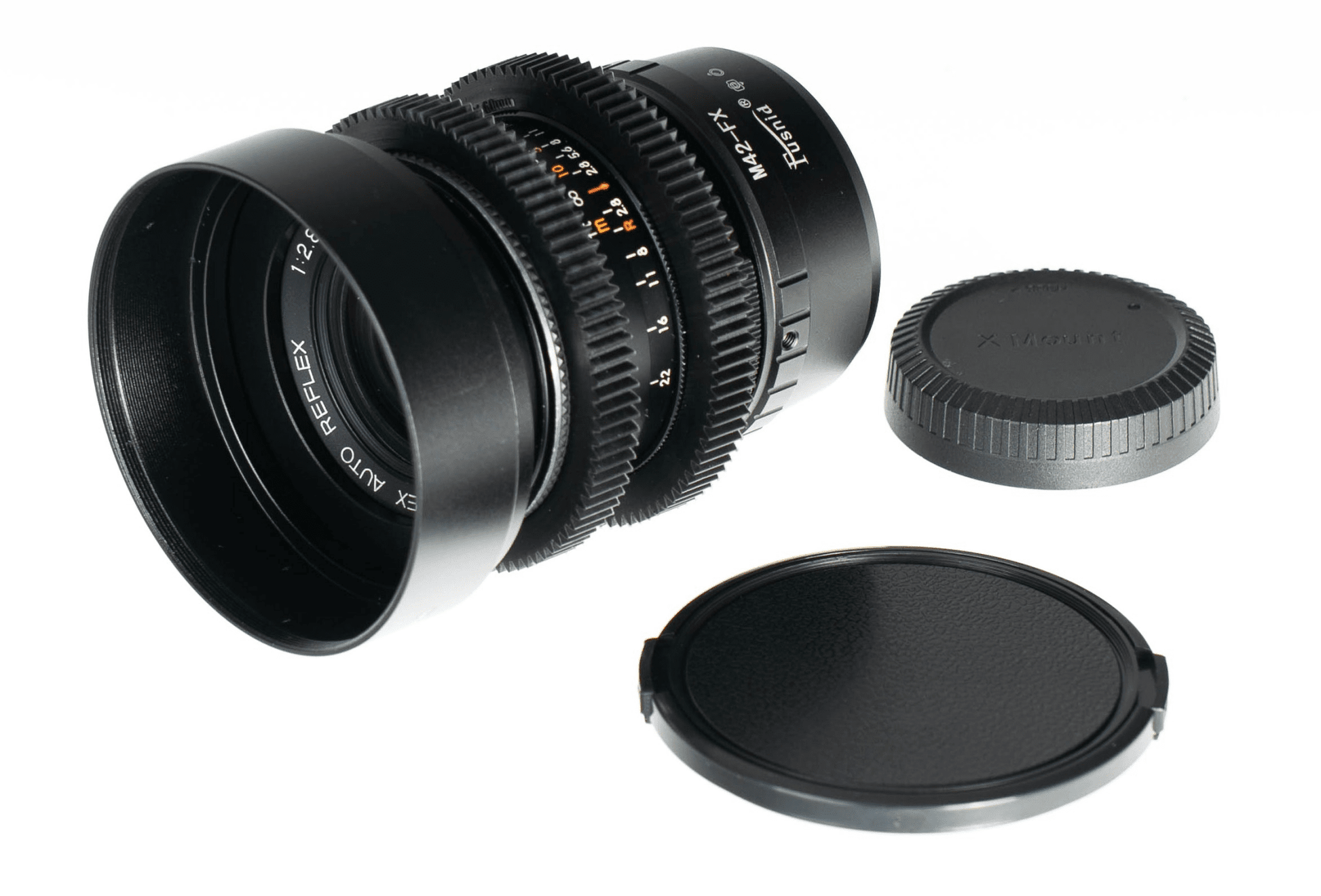 Prinzflex Auto Reflex 35mm F2.8 Cine Mod Prime Wide Lens | Fujifilm X mount! - TerPhoto Store