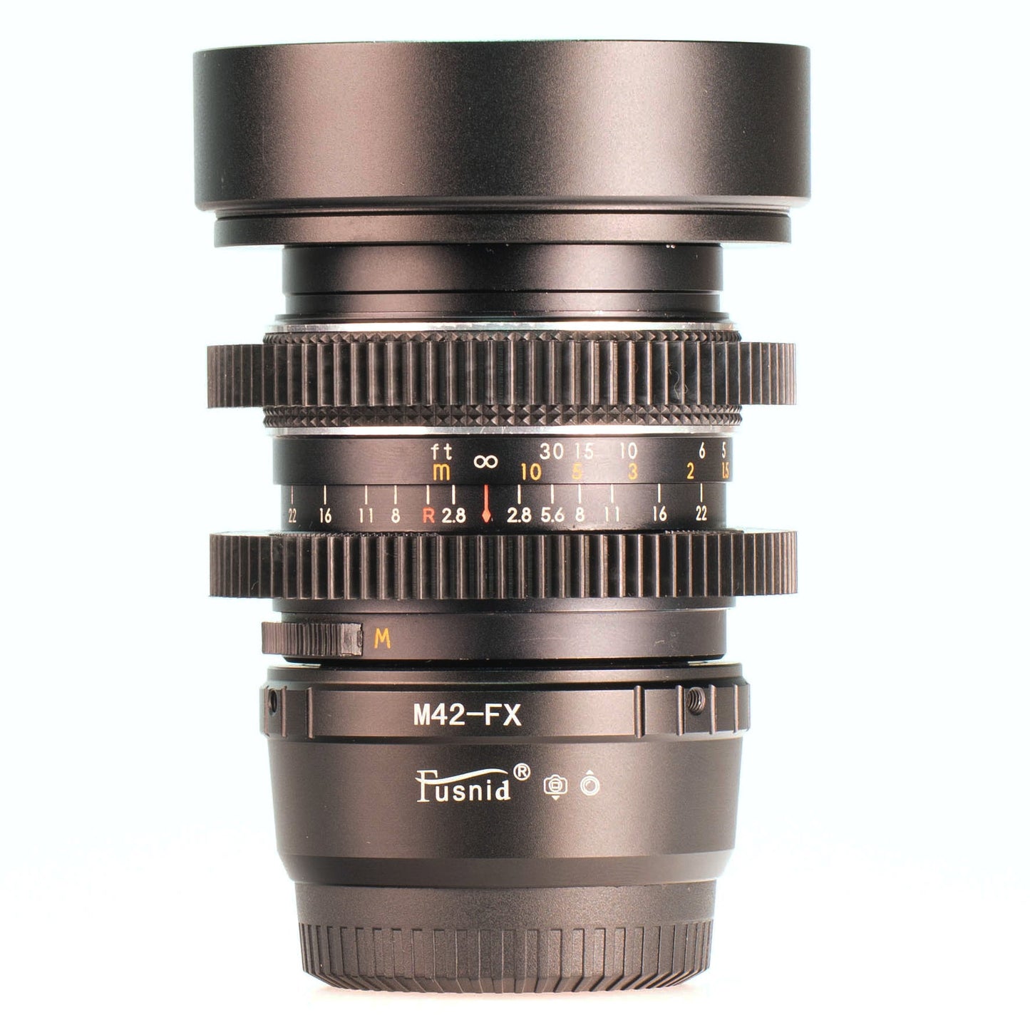 Prinzflex Auto Reflex 35mm F2.8 Cine Mod Prime Wide Lens | Fujifilm X mount! - TerPhoto Store