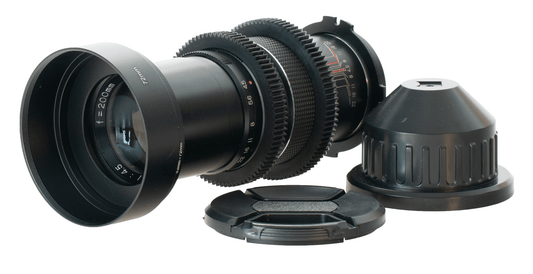 Prinzgalaxy 200 F4.5 Cine Mod Vintage Prime Telephoto Lens | Arri PL Mount! - TerPhoto Store