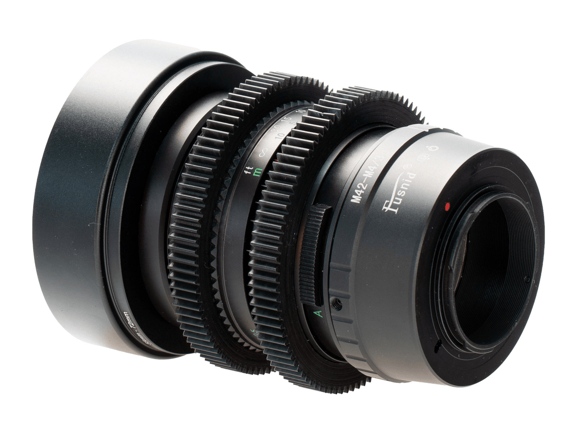 Revuenon Auto 35mm F2.8 Cine Mod Wide Angle Prime Lens For Filmmaking | M4/3! - TerPhoto Store